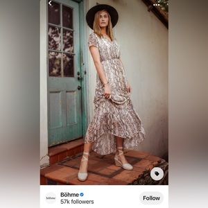 BOHME VIPER MAXI DRESS, MEDIUM, BUMP FRIENDLY!!!